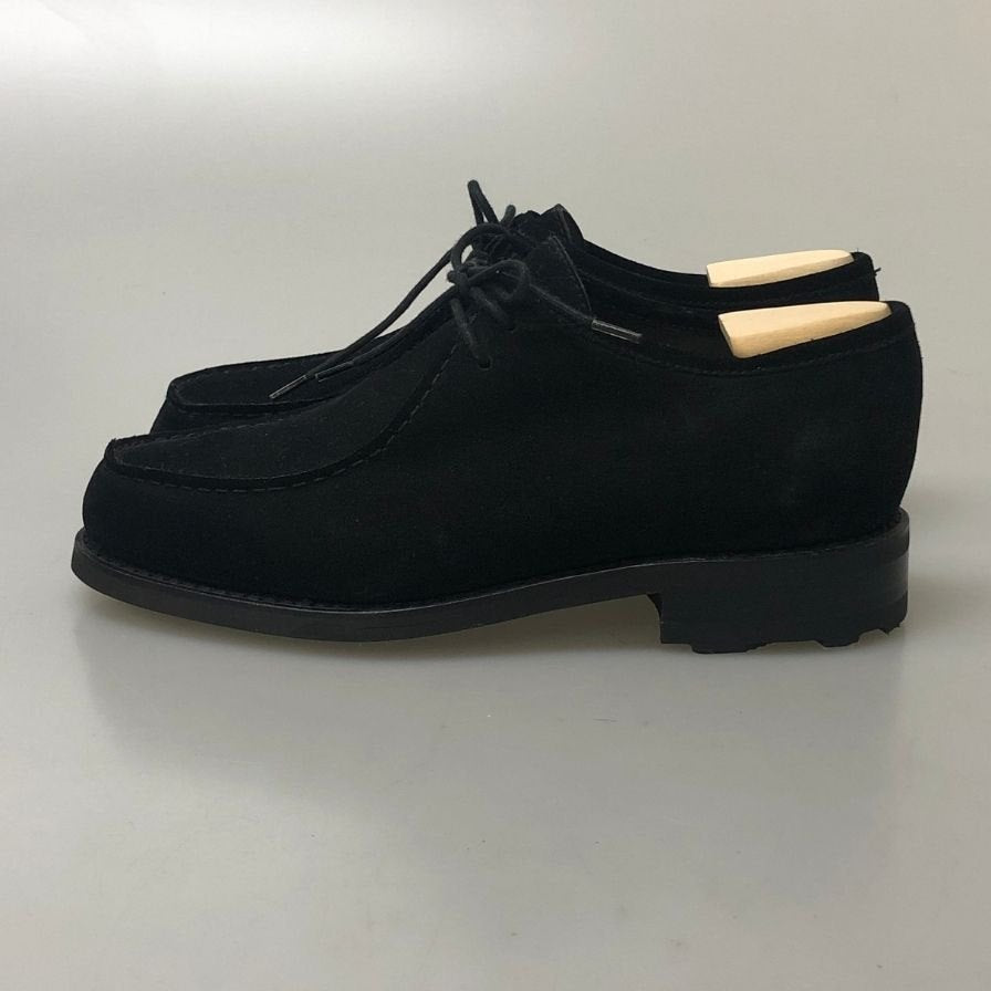 ジェイエムウェストン スエード Uチップ チロリアン ダービーシューズ 320 メンズ サイズ6 ブラック J.M.WESTON 約25.5cm【AFD15】