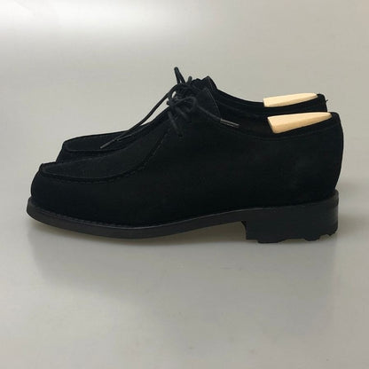 ジェイエムウェストン スエード Uチップ チロリアン ダービーシューズ 320 メンズ サイズ6 ブラック J.M.WESTON 約25.5cm【AFD15】
