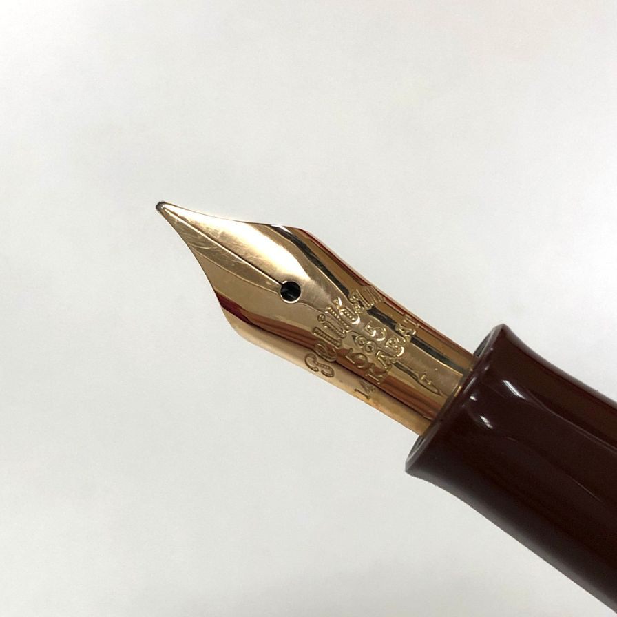 ペリカン 万年筆 M101N 585 14 K  ブラウン  Pelikan【AFI2】