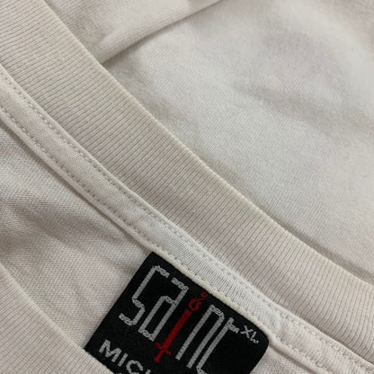 美品◆セントマイケル ガール Tシャツ 21AW サイズXL メンズ ホワイト SAINT MICHAEL 【AFB19】