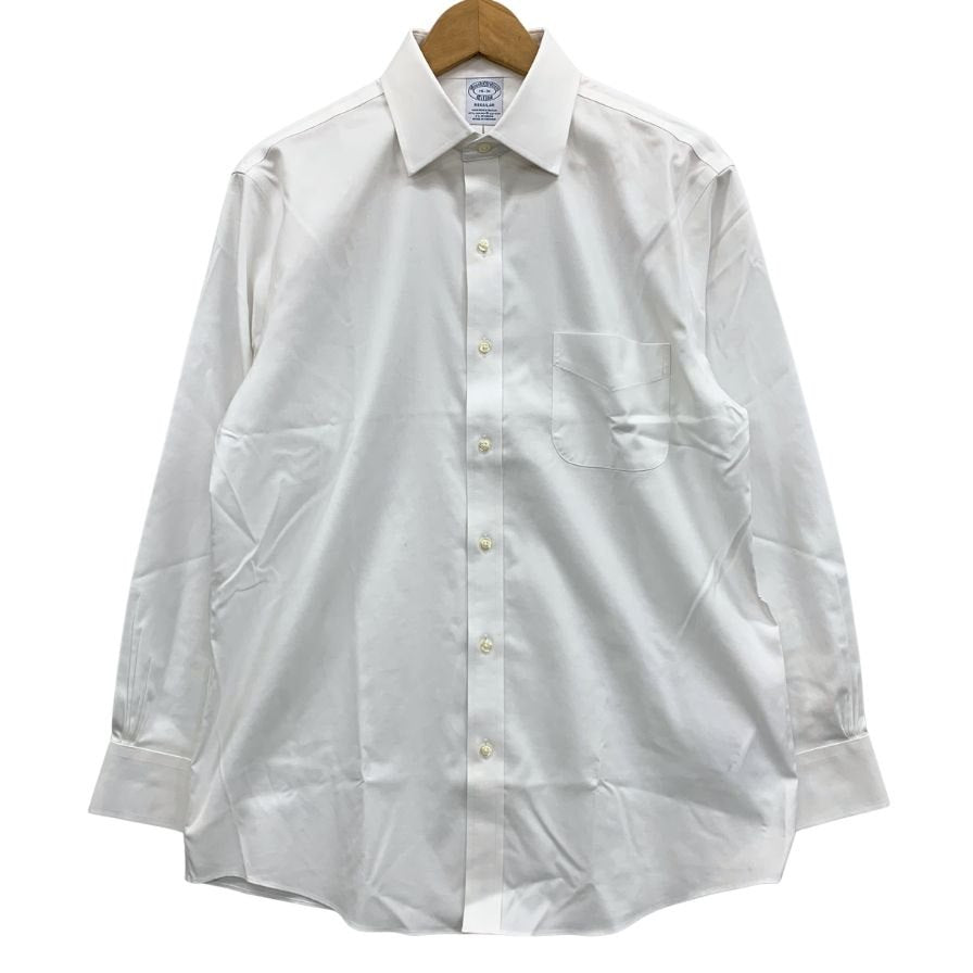 美品 BROOKS BROTHERS コットンシャツ ホワイト Lサイズ コットン オックスフォード フライデーシャツ | Brooks Brothers