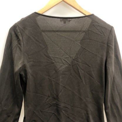 美品◆フォクシーブティック ボレロカーディガン ダークブラウン サイズ40 23544-ANMA141-2 FOXEY BOUTIQUE 【AFB11】