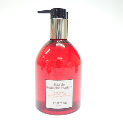 新品同様◆エルメス オードゥルバーブエカルラット ハンド＆ボディクレジングジェル 300ml Hermès【AFI1】