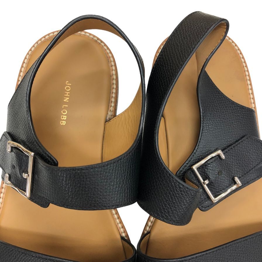 ジョンロブ John Lobb ストラットン レザーサンダル グルカ UK6 ジョンロブ サンダル ストラットン レザー ストラップ 1712