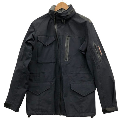 中古◆ヴィズヴィム ビズビム マウンテンジャケット ゴアテックス PRO-SHELL RECCOシステム メンズ サイズM ブラック  visvim 【AFA24】