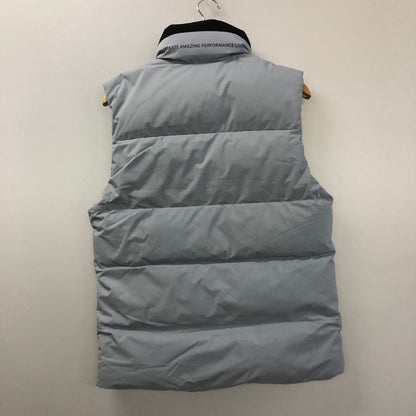 極美品◆メレル ダウンベスト  ジップ ブルー系 サイズ95 MERRELL 【AFB48】