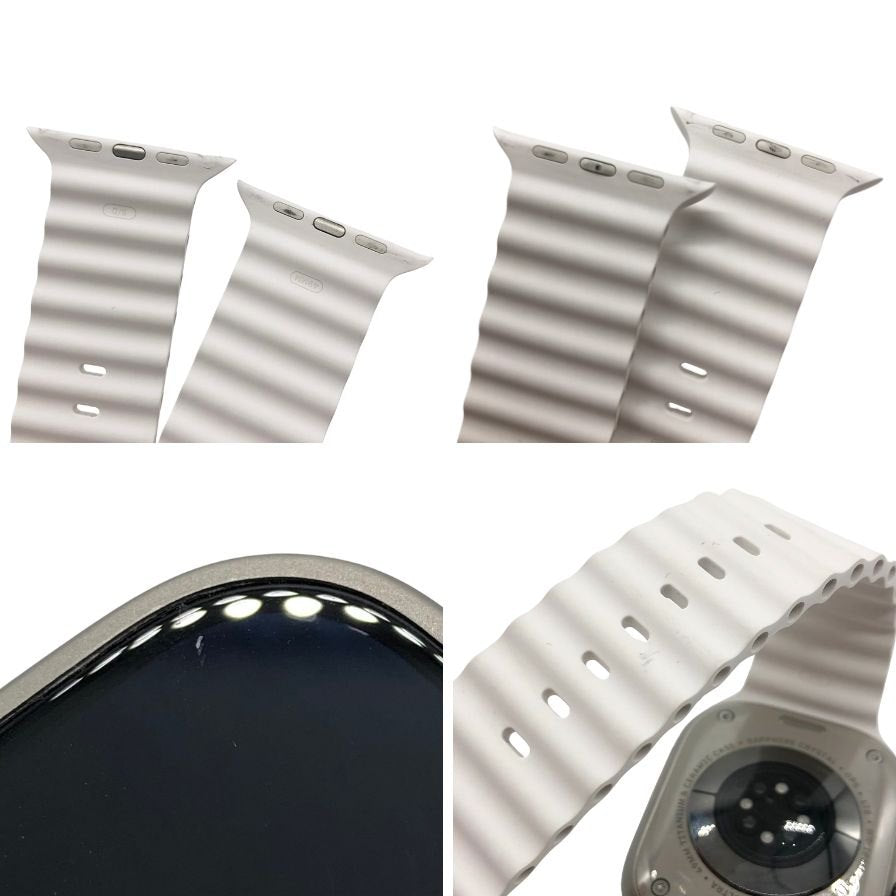 アップルウォッチ ウルトラ 2 A2986 GPS+Cellularモデル 49mm ユニセックス チタニウム グレー アクティベーションロックあり Apple Watch Ultra 2【AFI21】【中古】