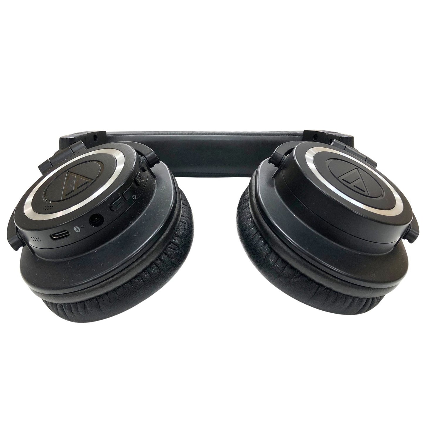 オーディオテクニカ ワイヤレスヘッドフォン  ATH-M50xBT2 Bluetooth ブラック×シルバー AUDIO TECHNICA【AFI28】【中古】