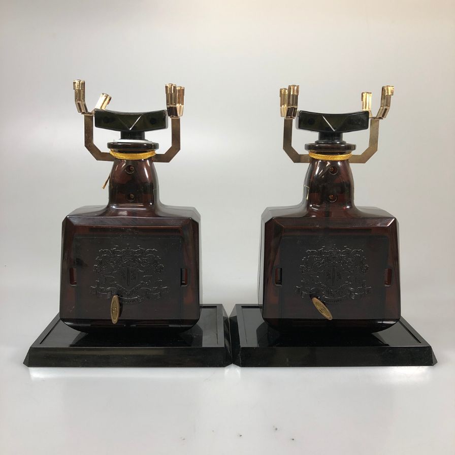 サントリー ウイスキー ローヤル オルゴール 黒電話 保留音 【2個セット】 SUNTORY【AFI26】【中古】