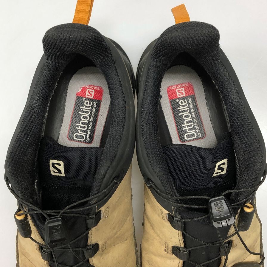 サロモン スニーカー エックス ウルトラ 4 トレッキング シューズ ゴアテックス 登山靴 ベージュ ブラック メンズ サイズ27cm Salomon X URTRA 約27.0cm【AFC41-2】