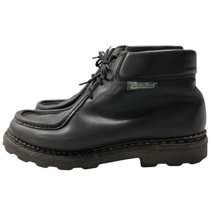 パラブーツ レザーシューズ ショートブーツ MILLY ミリー ブラック サイズ40 Paraboot ブーツ 約25.0cm【LA】【中古】