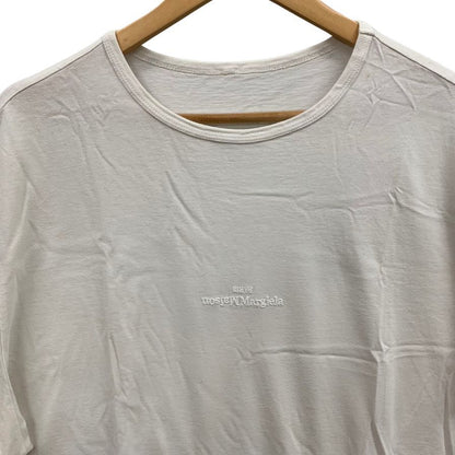 美品◆メゾンマルジェラ10 Tシャツ ロゴ S50GC0669 サイズXL メンズ オフホワイト Martin Margiela 【AFB3】