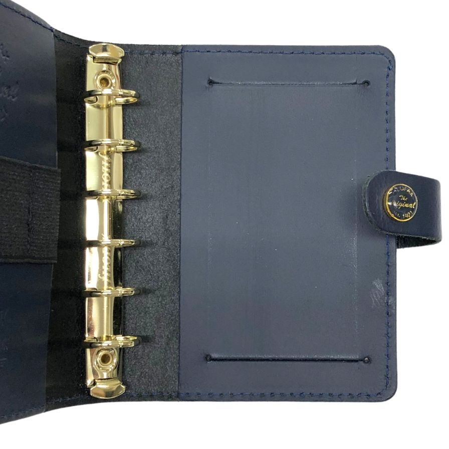 ファイロファックス システム手帳 カバー オリジナル  スモール 純正リフィル 日本限定 ブルー Filofax【AFI10】【中古】