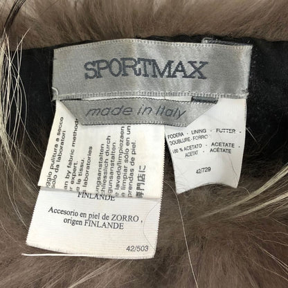 スポーツマックス フォックス 襟巻 イタリア製 レディース SPORTMAX【AFF19】