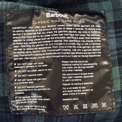 中古◆バブアー  オイルドジャケット 222MWX1277 22AW GAMEFAIR ブラック メンズ サイズ 38 Barbour 【AFA11】