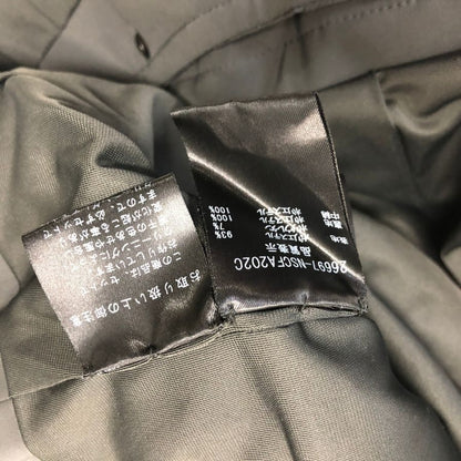 中古◆フォクシーニューヨーク レイニーコート 26697 ポリエステル ボタン グレー サイズ38 FOXEY NEWYORK 【AFB34】