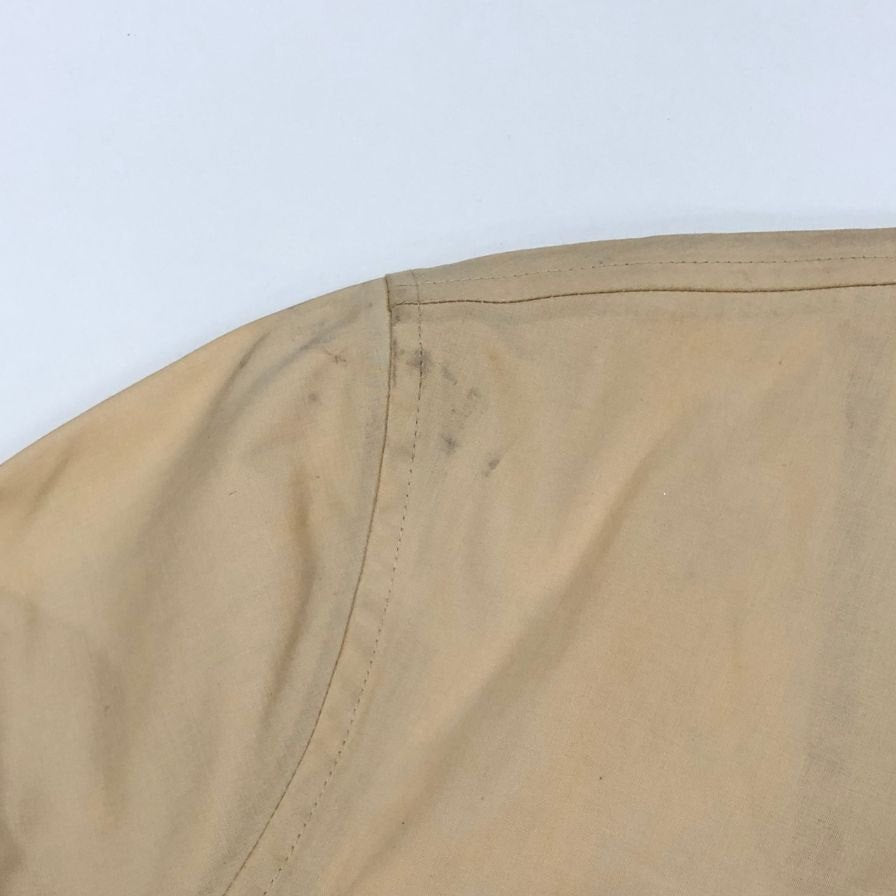 中古◆ポロラルフローレン バルカラーコート 90年代 オールド ベージュ メンズ サイズM Polo Ralph Lauren 【AFA15】