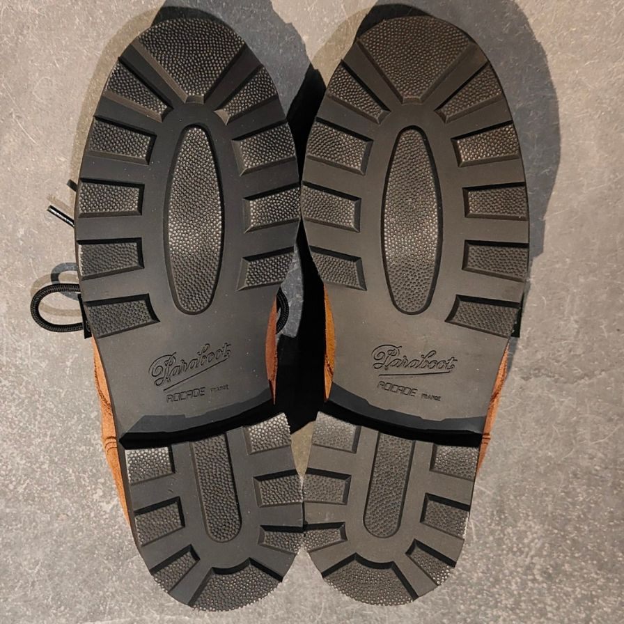 パラブーツ レザーシューズ ティエール モカシン スエード ブラウン メンズ サイズUK5 PARABOOT ビジネスシューズ 約23.5cm【LA】【中古】