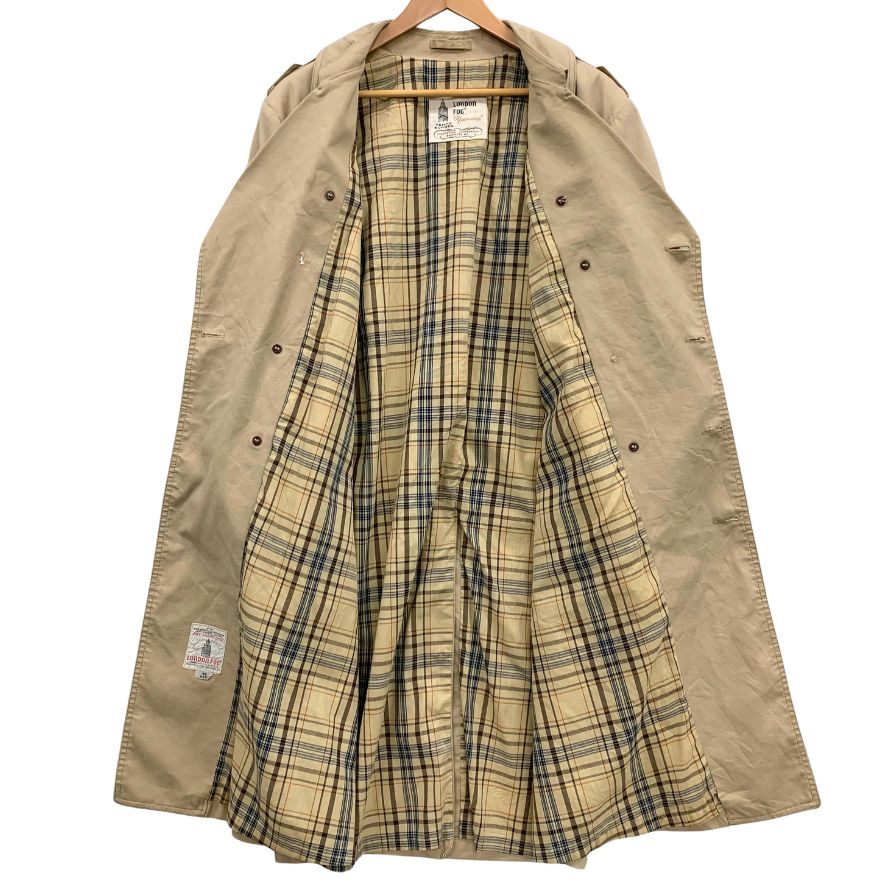 中古◆ロンドンフォグ トレンチコート 70S ヴィンテージ ベージュ メンズ サイズ 42 LONDON FOG 【AFB42】