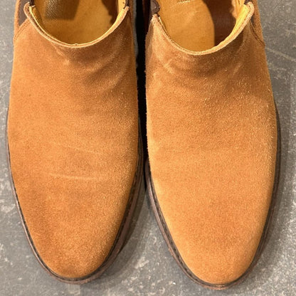 パラブーツ サイドゴア ブーツ シャンフォート スエード ブラウン サイズUK6.5 メンズ PARABOOT ブーツ 約25.0cm【LA】【中古】