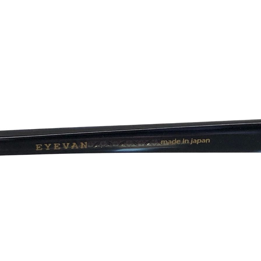 アイヴァン トレーダー ポーカーフェイス35周年 別注モデル メガネフレーム ブラック×ブルー サングラス EYEVAN Trader【AFI16】