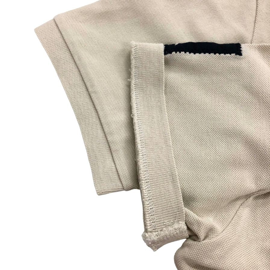 美品◆ノーブランド ロゴ ポロシャツ サイズS No Brand 【AFB13】