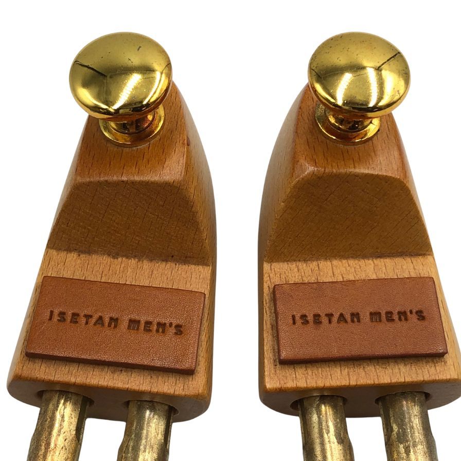 伊勢丹メンズ シューツリー サイズ40 メンズ シューキーパー 木製 ISETAN MEN’S  約25.0cm【LA】【中古】
