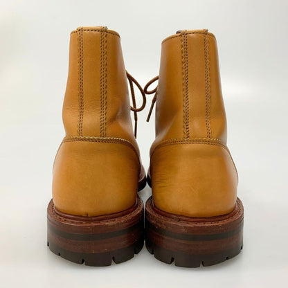 トリッカーズ レースアップブーツ モンキーブーツ M6087 ベージュ系 メンズ サイズ8 Tricker’s ブーツ 約26.5cm【LA】【中古】
