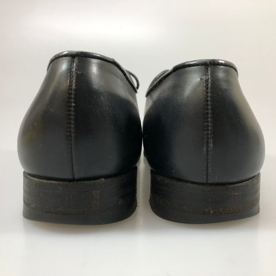 ジェイエムウエストン レザーシューズ カーフレザー ホールカット ブラック レディース サイズ4C J.M. Weston 約23.5cm【AFC4】