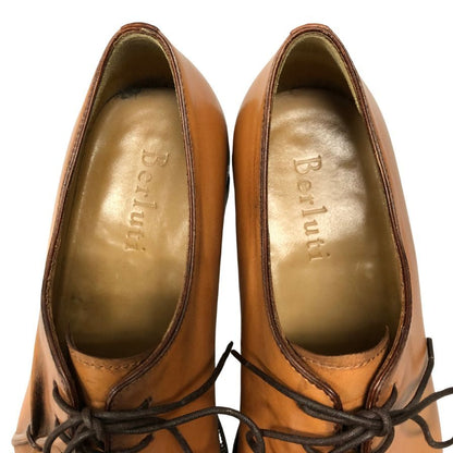 ベルルッティ レザーシューズ ホールカット 4アイレット 3503 ブラウン メンズ サイズ6 BERLUTI ビジネスシューズ 約24.5cm【LA】【中古】