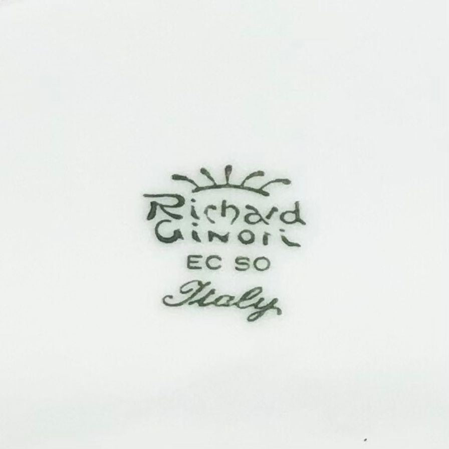 リチャードジノリ ベッキオホワイト 1735 クレセント ホワイト 24㎝ Richard Ginori【AFI23】【中古】