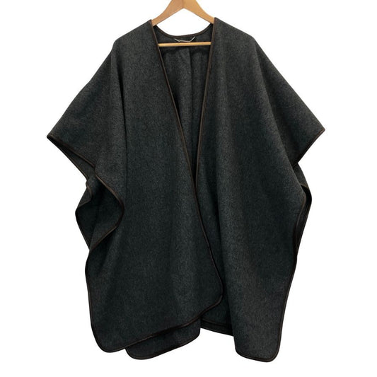 美品◆セルフォード ポンチョ グレー系 レディースサイズ F CELFORD 【AFB34】