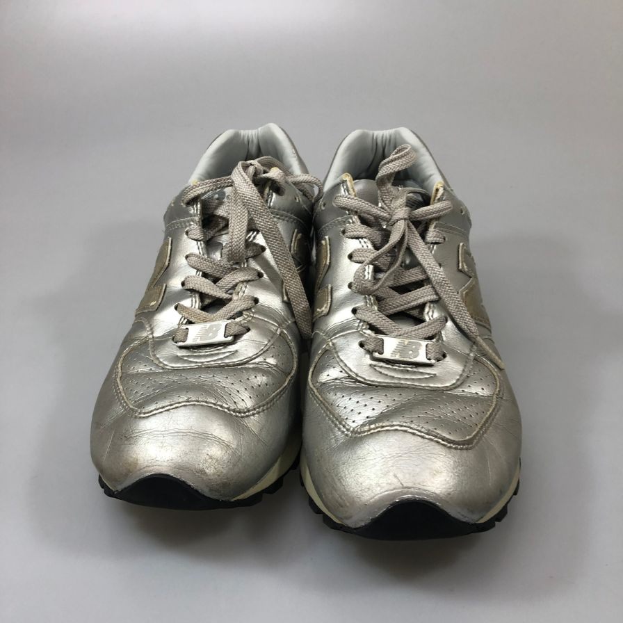 ニューバランス ローカットスニーカー CM576SV シルバー メンズ サイズ28 New Balance 約28.0cm【AFC7】