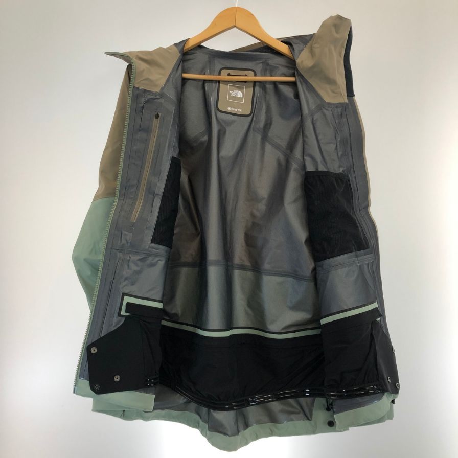 新品同様◆ザ ノース フェイス NS62510 レイバックビーシージャケット マッシュルーム スレートモス メンズ サイズL THE NORTH FACE 【AFB41】