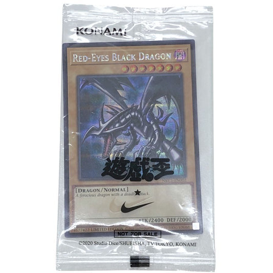 遊戯王 ナイキ レッドアイズ ブラックドラゴン 真紅眼の黒竜 LIMITED EDITION 74677422 NIKE YU-GI-OH【AFI25】【中古】