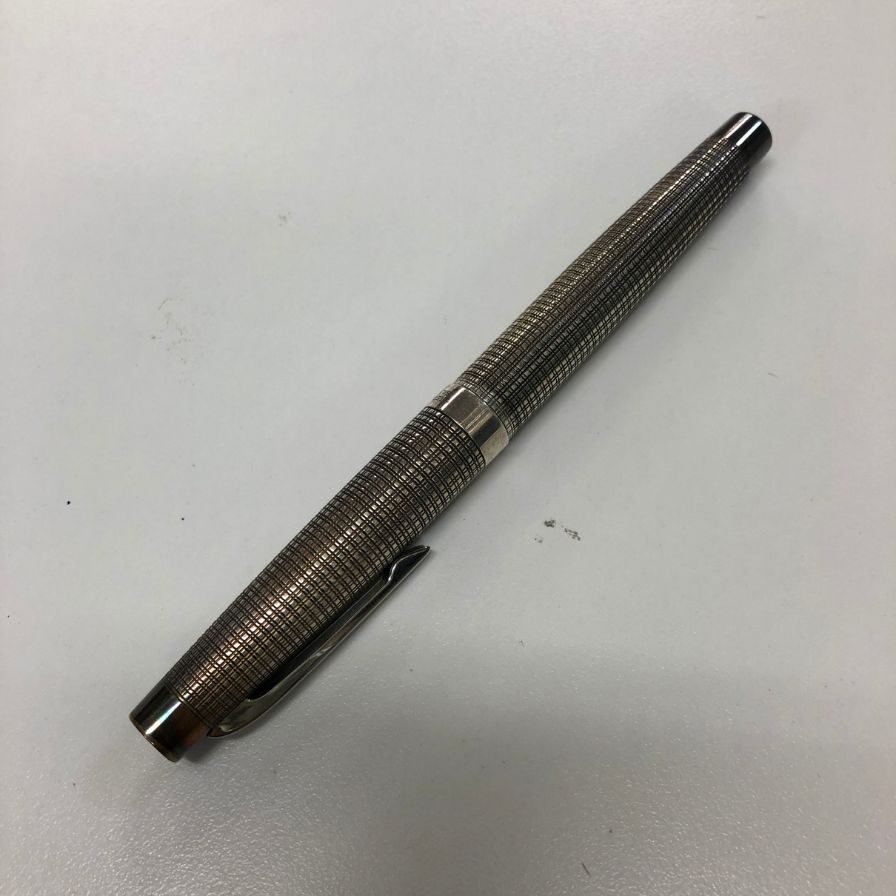 パーカー 75 スタイル シルバー  万年筆 ペン先 18K  PARKER【AFI15】