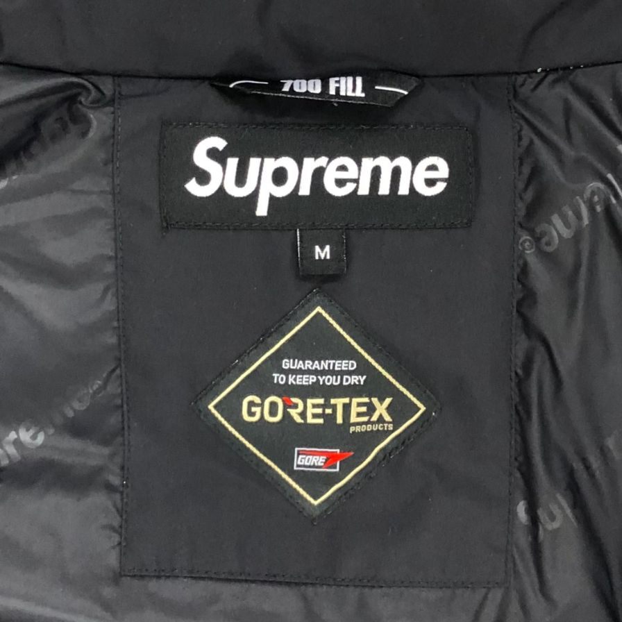 極美品◆シュプリーム ゴアテックス 700フィルダウンパーカー 2021AW SUPREME GORE-TEX 700-FILL DOWN 【AFA22】