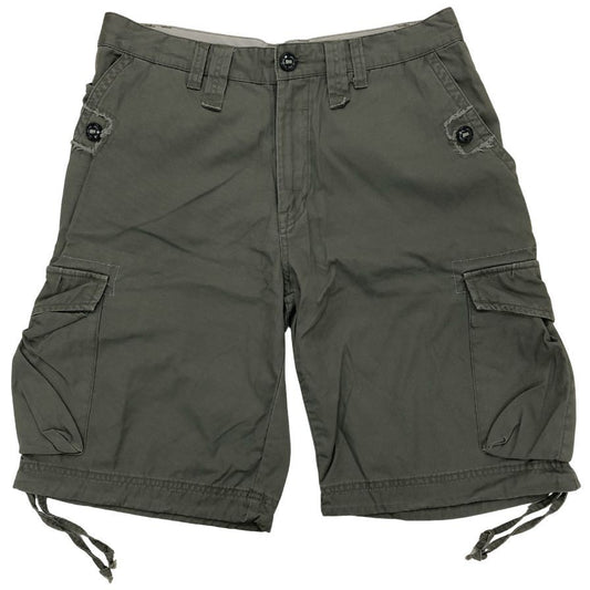 ディーゼル ミリタリー カーゴパンツ 短パン ショートパンツ メンズ サイズ32 カーキ DIESEL 【AFB28】