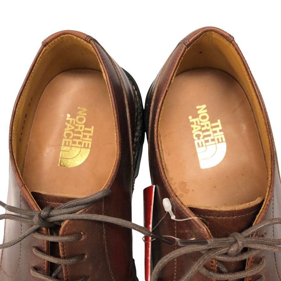 ザ ノースフェイス レザーシューズ トラバース モカ ダービー NF51848 ブラウン レディース サイズ24cm THE NORTH FACE 約24.0cm【AFC29】