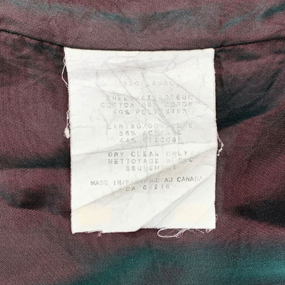 中古◆ロンドンフォグ バルカラーコート ヴィンテージ カナダ製 ネイビー メンズ サイズ 40 LONDON FOG 【AFB42】