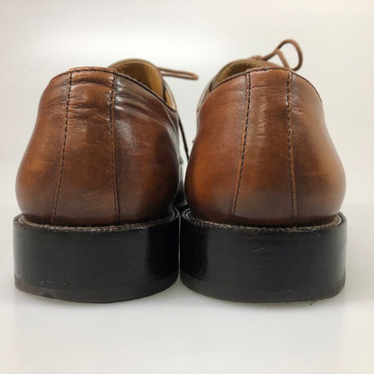 エルメネジルド・ゼニア ナポリ クチュール プレーントゥシューズ サイズ 8 ブラウン メンズ Ermenegildo Zegna Napoli COUTURE 約26.5cm【AFC36】
