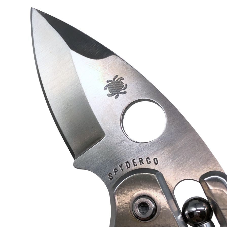スパイダルコ フォールディングナイフ VG-10 シルバー Spyderco【AFI15】【中古】