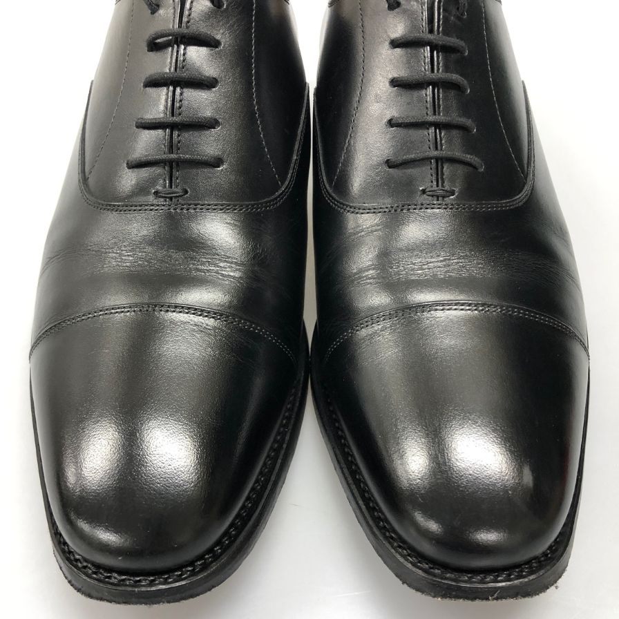 スコッチグレイン 内羽根 ストレートチップ ブラック サイズ25cm  SCOTCH GRAIN 約25.0cm【AFD2】