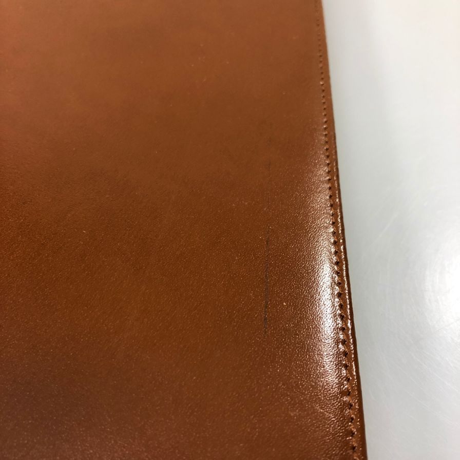 デュポン ノート ノートカバー レザー ブラウン系 S.T.Dupont【AFI22】【中古】