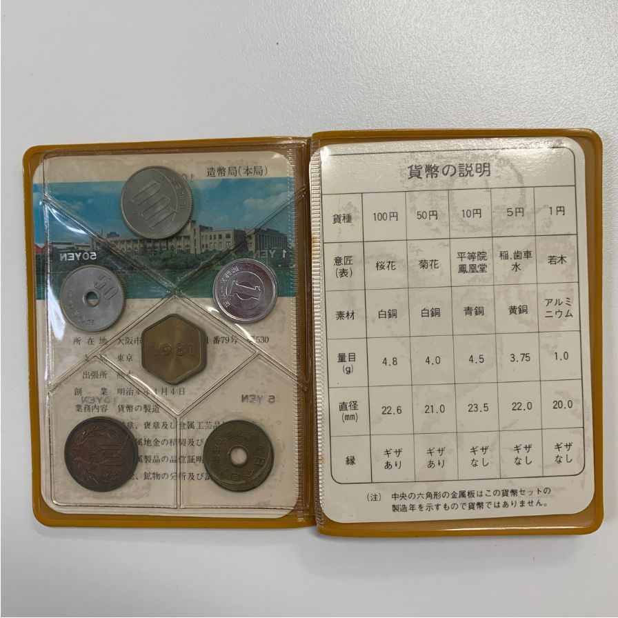 【9セット】造幣局 166＆666円貨幣セット 1976～1982 総額 青緑あり【AFB53】【中古】