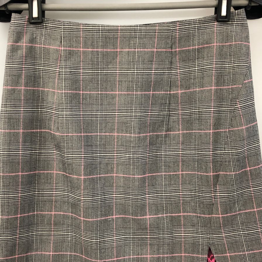 ピンコ スカート ラップスカート総柄 グレー系 レディース サイズ40 PINKO【AFB3】