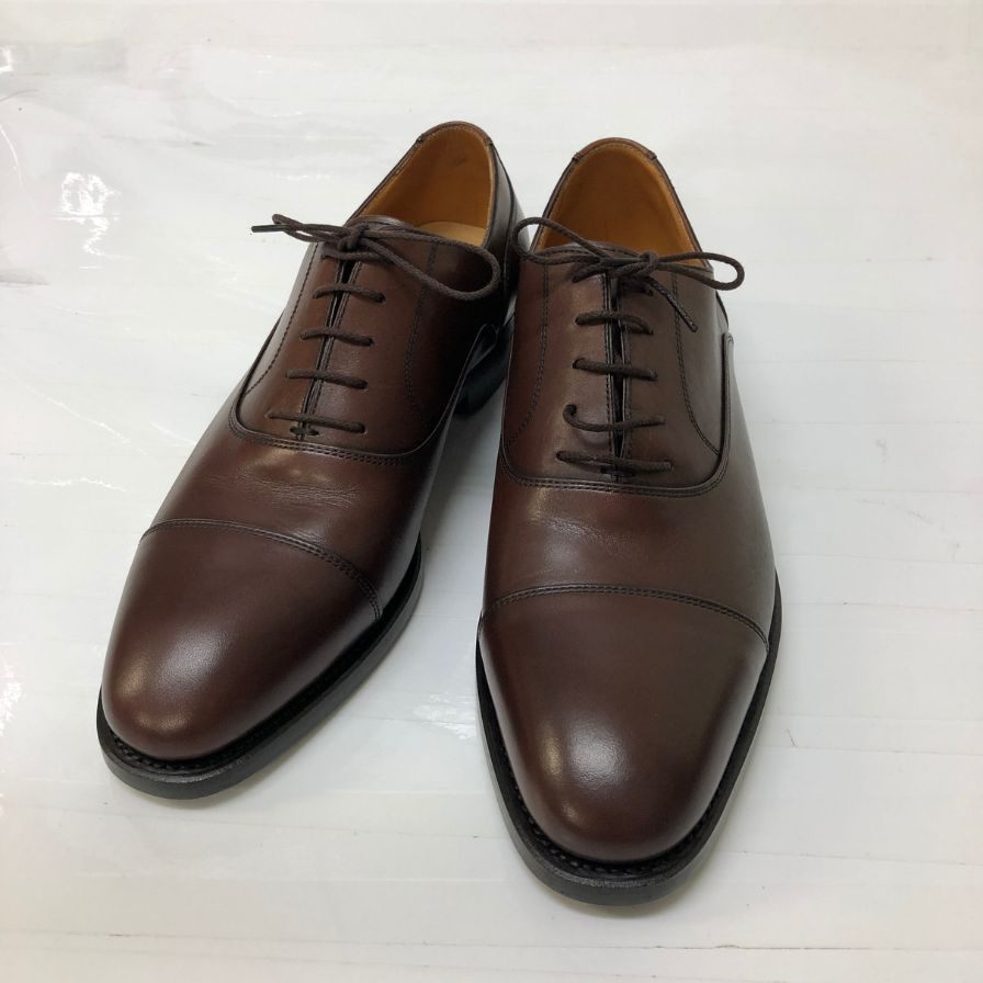 ダックス レザーシューズ ストレートチップメンズ サイズ26 ブラウン DAKS 約26.0cm【AFD4】