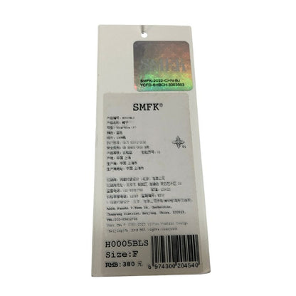 SMFK キャップ デニム ブルー サイズF【AFI9】【中古】