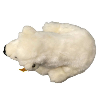シュタイフ ぬいぐるみ シロクマ ポーラー ベア 22cm steiff【AFB54】【中古】