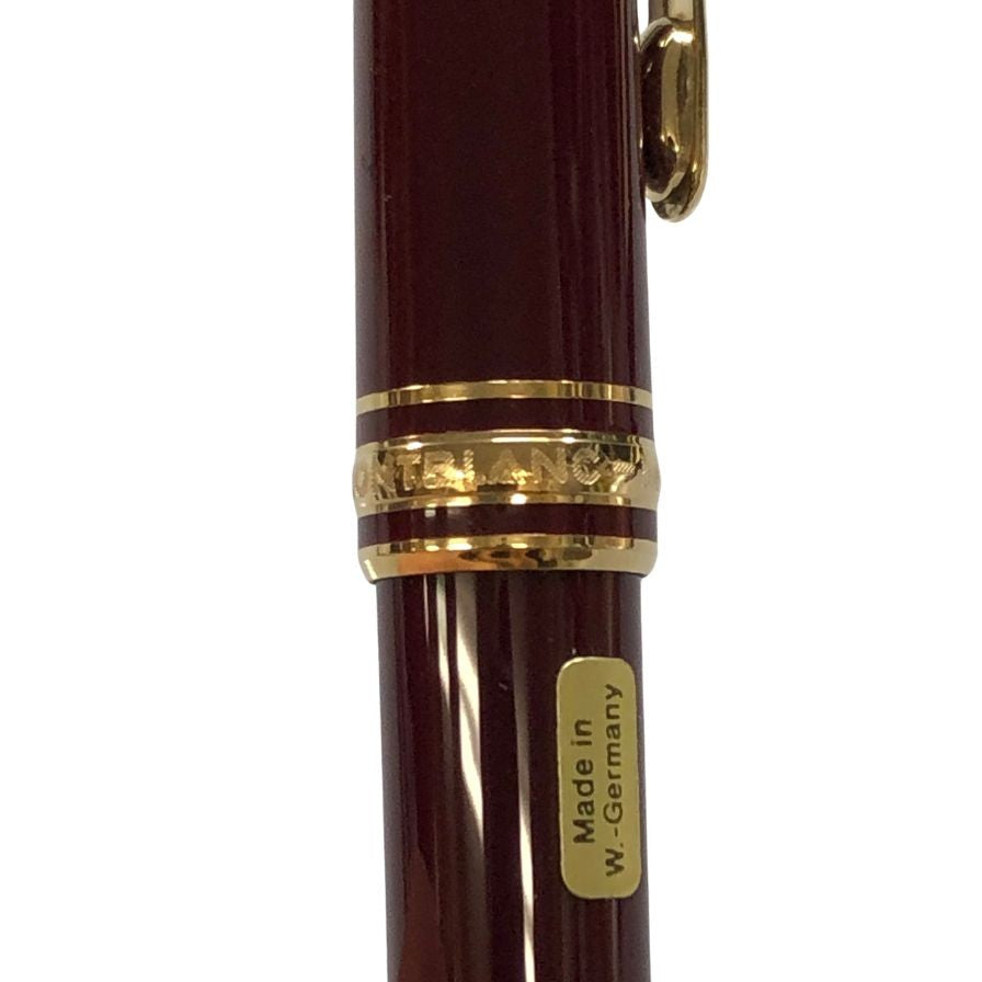 モンブラン マイスターシュテュック ボールペン 回転式 ボルドー ハンブルクキーホルダー付 MONTBLANC【AFI10】